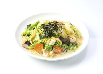 塩あんかけ焼きそば